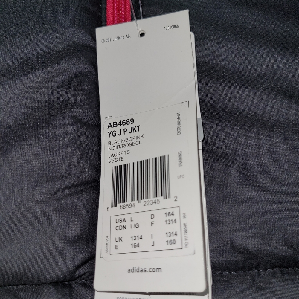 Addidas Girls Size Large - Picture 3 of 3